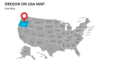 Oregon Map - Slide 3