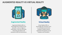Augmented Reality Vs Virtual Reality - Slide 1