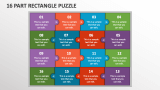 16 Part Rectangle Puzzle - Slide 1