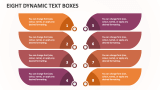Eight Dynamic Text Boxes - Slide 1