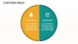 2 Section Circle - Slide 1