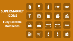 Supermarket Icons - Slide 1