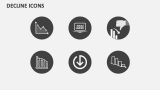 Decline Icons - Slide 2