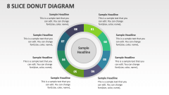 8 Slice Donut Diagram - Slide 1