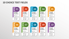 10 Choice Text Fields - Slide 1