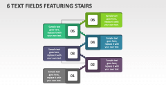 6 Text Fields Featuring Stairs - Slide 1