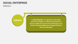 Definition of Social Enterprise - Slide 1