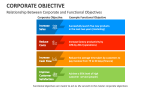 Relationship Between Corporate and Functional Objectives - Slide 13