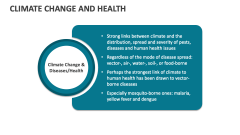 Climate Change and Health - Slide 1