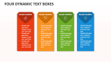 Four Dynamic Text Boxes - Slide 1