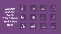 Vacuum Cleaner Icons - Slide 1