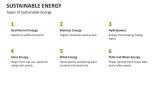 Types of Sustainable Energy - Slide 3
