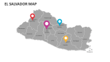 El Salvador Map - Slide 4