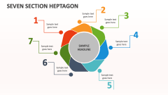 Seven Section Heptagon - Slide 1