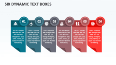 Six Dynamic Text Boxes - Slide 1