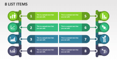 8 List Items - Slide 1
