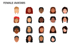 Female Avatars - Slide 2