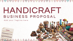 Handicraft Business Proposal - Slide 1