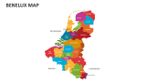 Benelux Map - Slide 1
