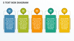 5 Text Box Diagram - Slide 1