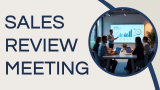 Sales Review Meeting - Slide 1