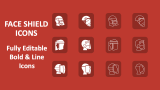 Face Shield Icons - Slide 1