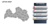 Latvia Map - Slide 8