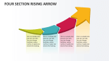 Four Section Rising Arrow - Slide 1