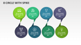 8 Circle with Spike - Slide 1