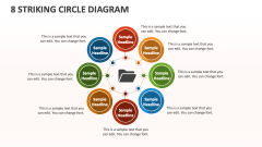 8 Striking Circle Diagram - Slide 1