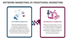 Network Marketing Vs Traditional Marketing - Slide 1