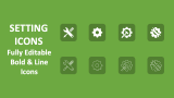 Setting Icons - Slide 1