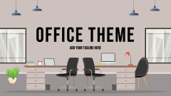 Office Theme - Slide 1