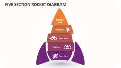 Five Section Rocket Diagram - Slide 1