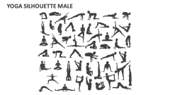Yoga Silhouette Male - Slide 1
