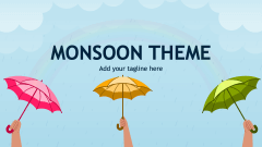 Monsoon Theme - Slide 1