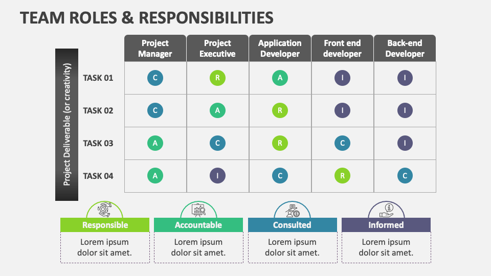 Team Roles & Responsibilities - Slide 1