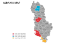 Albania Map - Slide 5