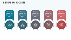 5 Steps to Success - Slide 1