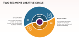 Two Segment Creative Circle - Slide 1