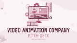 Video Animation Company Pitch Deck - Slide 1
