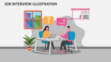 Job Interview Illustration - Slide 2