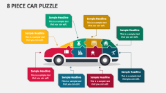 8 Piece Car Puzzle - Slide 1