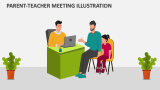 Parent-Teacher Meeting Illustration - Slide 2