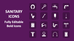 Sanitary Icons - Slide 1