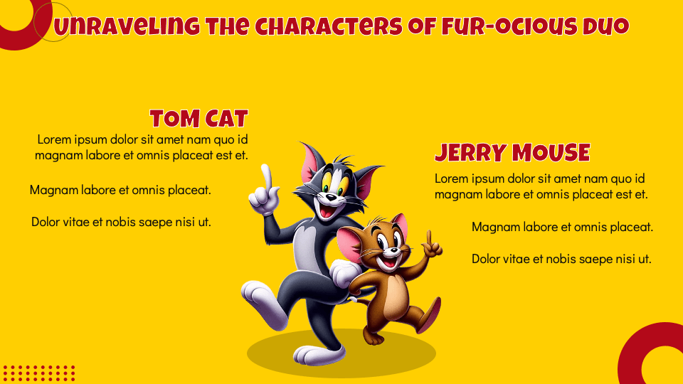 Free - Tom and Jerry Template for Google Slides and PowerPoint - PPT Slides
