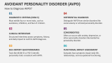 How to Diagnose Avoidant Personality Disorder (AVPD)? - Slide 5