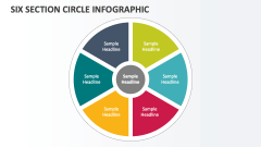 Six Section Circle Infographic - Slide 1