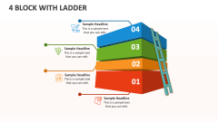 4 Block with Ladder - Slide 1