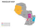 Paraguay map - Slide 5